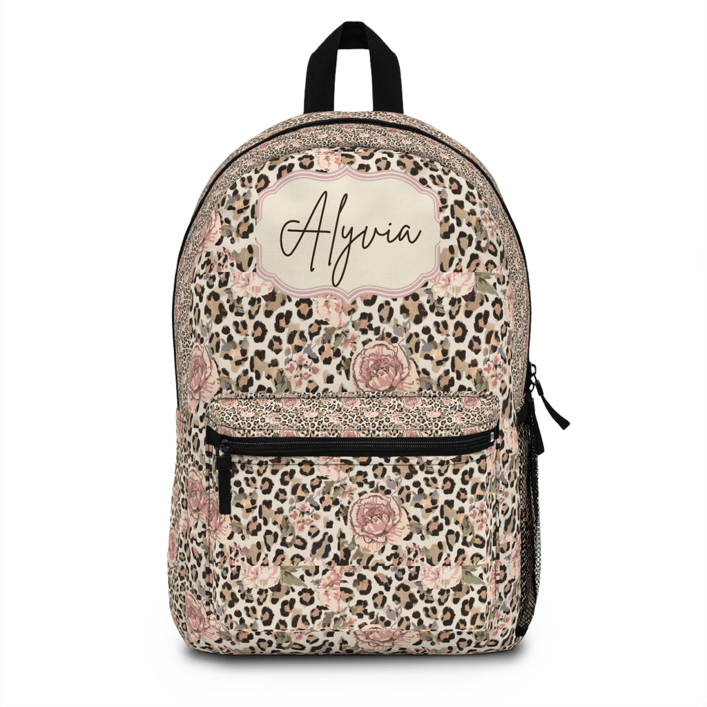 Personalized Fierce In Bloom Backpack