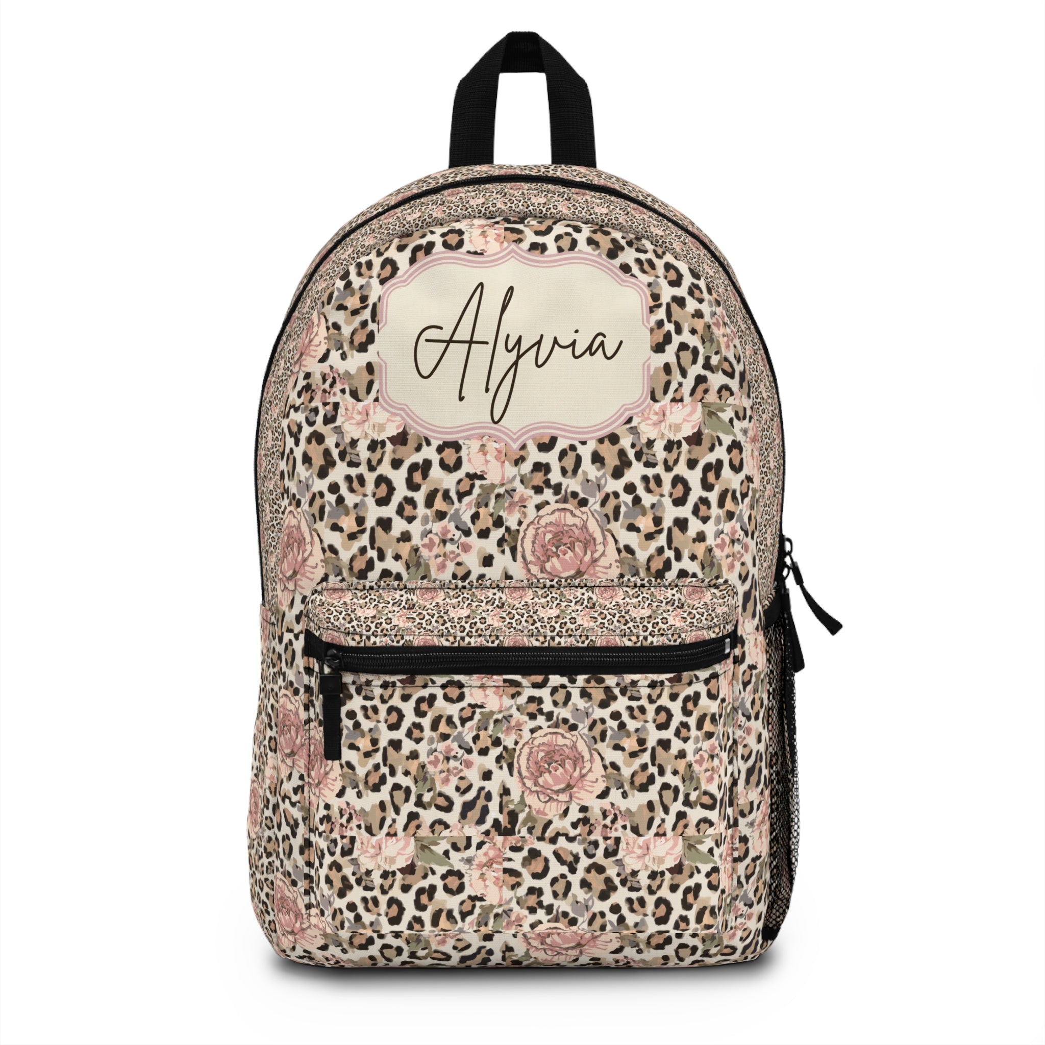 Personalized Fierce In Bloom Backpack