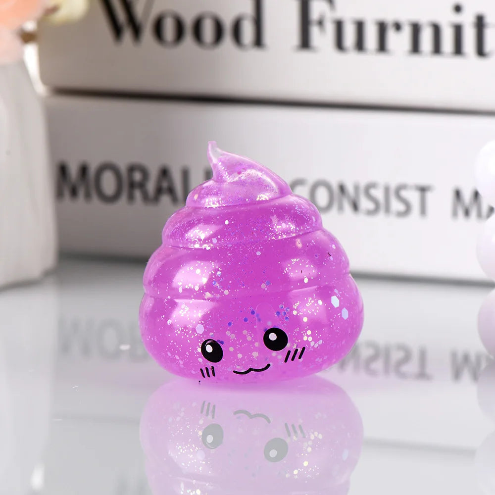 Glitter Poo Squishy