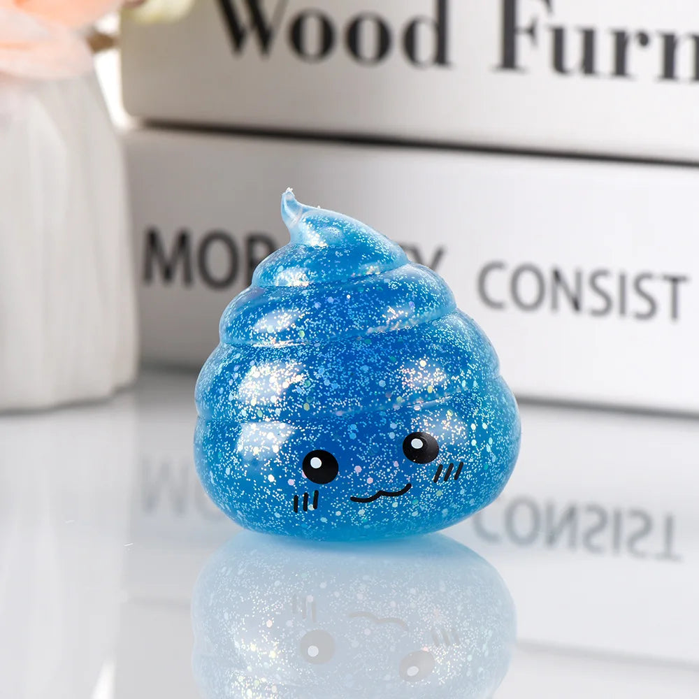Glitter Poo Squishy