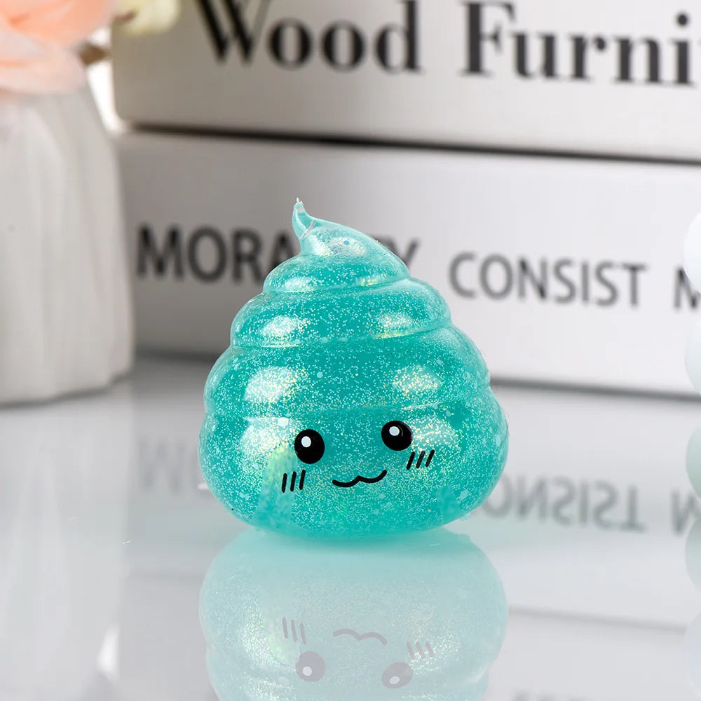 Glitter Poo Squishy
