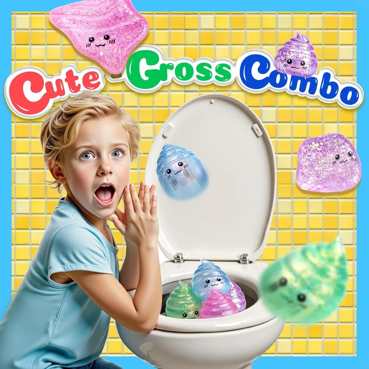 Glitter Poo Squishy